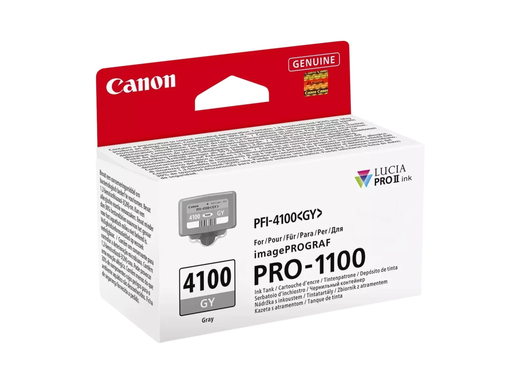[CAN-PFI-4100GY] Cartridge Canon Inkjet PFI-4100GY imagePROGRAF PRO-1100