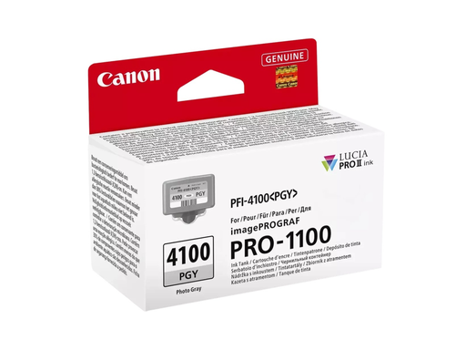 [CAN-PFI-4100PGY] Cartridge Canon Inkjet PFI-4100PGY imagePROGRAF PRO-1100