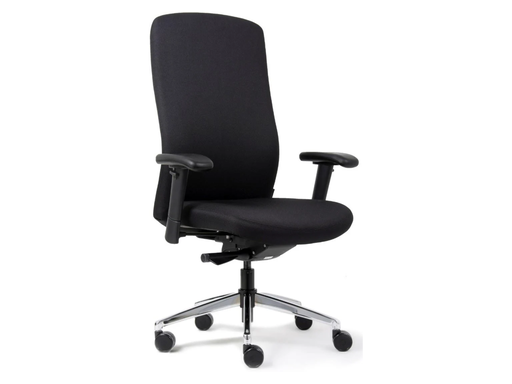 [TIM-HEAP137] Bureaustoel Euroseats Heavy Duty zwart