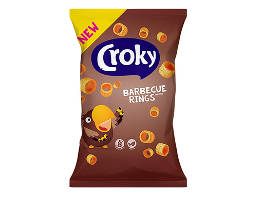 [TIM-55236] Chips Croky rings barbecue zakje 75g