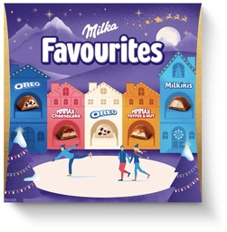 [TIM-122544] Chocolade adventskalender Milka Favourites doos 206g