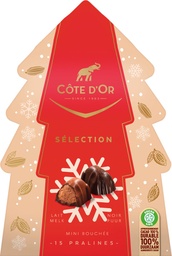 [TIM-4189430] Chocolade Côte d'Or Selection kerstboom doos 130g