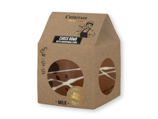 [TIM-18446] Chocolade L'Héritage Chocolates choco bomb voor chocolademelk