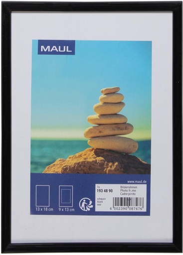 [TIM-1934890] Fotolijst MAULart kunststof frame 13x18cm zwart