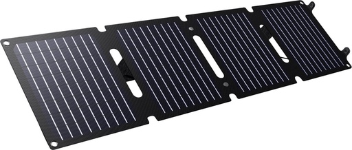 [TIM-25239] Opvouwbaar zonnepaneel Trust Zuny voor het opladen van smartphones en tablets 40W zwart