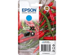 [EPS-C13T09R24010] Cartridge Epson Inkjet 503XL 470 pag. CY