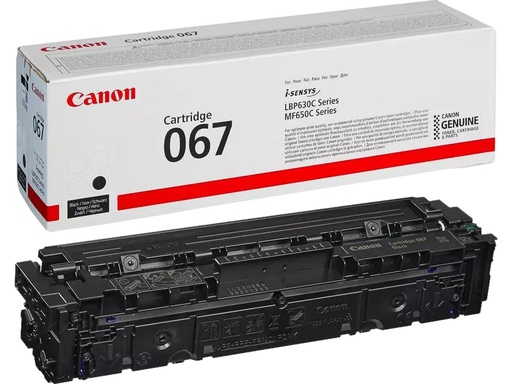 [CAN-067BK] Toner Canon Color Laser 067 i-SENSYS LBP633 1.350 pag. BK