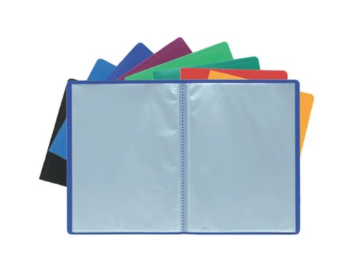 [EXA-8547E] Showalbum Exacompta PP A4 40 tassen opaak blauw