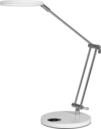 [TIM-415011] Bureaulamp Hansa Spark LED-lamp 600lumen wit