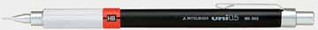 [TIM-M5552] Vulpotlood Uni-Ball Premium HB 0,5mm zwart/rood