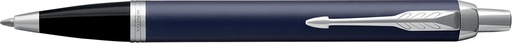 [TIM-1931668] Balpen Parker IM blauwe inkt medium punt giftbox CT blauw/zilver