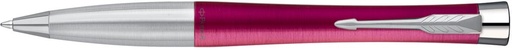 [TIM-2143642] Balpen Parker Urban Twist blauwe inkt medium punt giftbox CT Vibrant Magenta roze/zilver