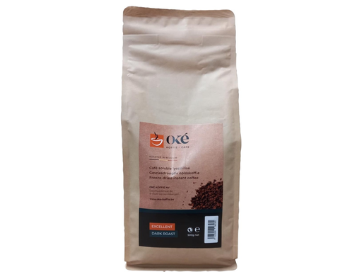 [TIM-3050] Koffie instant Oké Koffie Excellent dark roast pak 500g