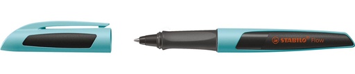 [TIM-6031341] Balpen Stabilo Flow Sporty blauwe inkt medium punt 0,5mm puristblue blauw