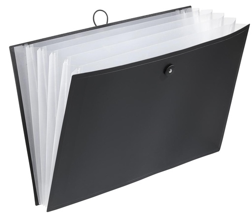 [TIM-999705] Voorordner Viquel PP A3 6-vaks zwart