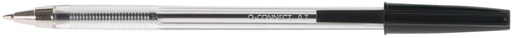 [TIM-KF26040] Balpen Q-Connect medium punt 0,7mm zwart (50)