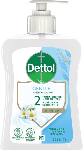 [TIM-3289009] Handzeep Dettol Gentle kamille en katoenbloesem flacon 250ml
