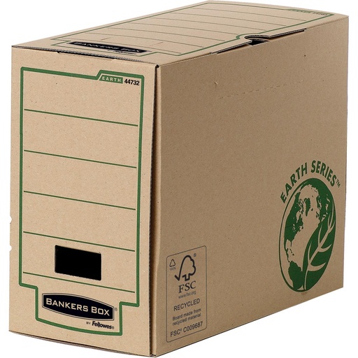 [TIM-447332] Archiefdoos Fellowes Bankers Box Earth Series 350x260mm rug 200mm bruin (25)