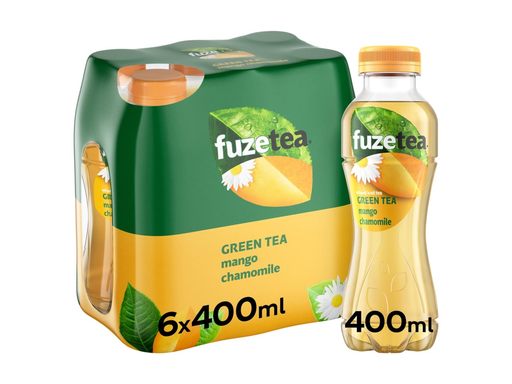 [TIM-53349] Frisdrank Fuze Tea mango kamille fles 40cl (24)