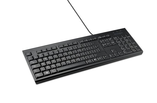 [ACCO-K63727WW] Toetsenbord Kensington KB100 EQ qwerty zwart