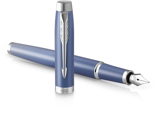 [TIM-2203903] Vulpen Parker IM Rituals blauwe inkt medium punt blauw CT in giftbox
