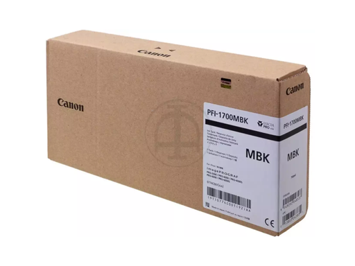 [CAN-PFI-1700MBK] Cartridge Canon Inkjet PFI-1700 imagePROGRAF iPF2000 700ml MBK