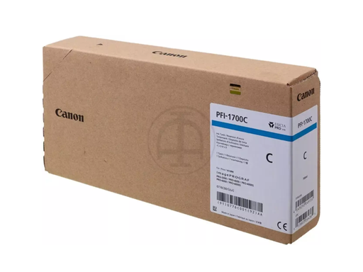 [CAN-PFI-1700CY] Cartridge Canon Inkjet PFI-1700 imagePROGRAF iPF2000 700ml CY