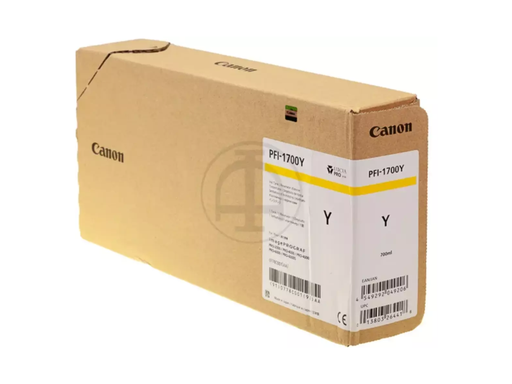 [CAN-PFI-1700YEL] Cartridge Canon Inkjet PFI-1700 imagePROGRAF iPF2000 700ml YEL