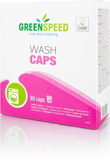 [TIM-4002085] Wasmiddel capsules Greenspeed Wash Caps (80)