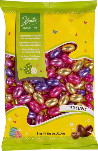 [TIM-79831] Paaseitjes Hamlet zak 1kg assorti