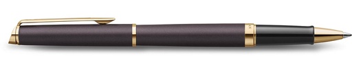[TIM-2217941] Roller Waterman Hémisphère Metalic fijne punt zwart GT in giftbox
