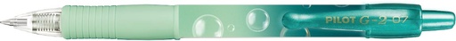 [TIM-681097] Roller Pilot G-2 Bubble blauwe inkt medium punt 0,7mm groen