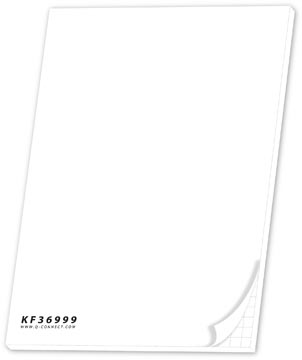 [TIM-KF36999] Papierblok voor flipchart Q-Connect 58,5x81cm 70gr 40vel geruit