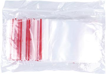 [TIM-5071815] Gripsealzakjes Office Products 60x80mm transparant (100)