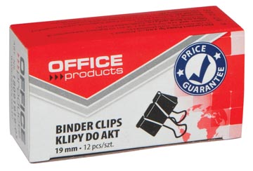 [TIM-8091919] Foldbackclip Office Products 19mm zwart (12)
