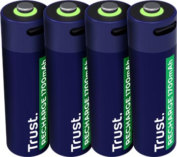 [TIM-25631] Batterij Trust USB-C AA herlaadbaar (4)