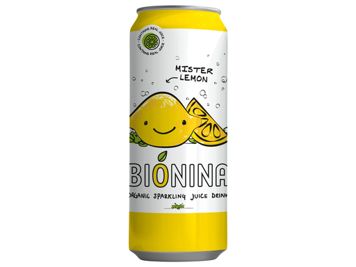 [TIM-22531] Frisdrank Bionina Mister Lemon blik 33cl (12)