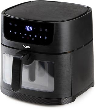 [TIM-DO543FR] Heteluchtfriteuse Domo Deli-Fryer met kijkvenster 8L zwart