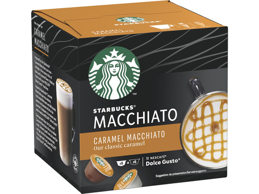 [TIM-087255] Koffiecapsules Nescafé Dolce Gusto Starbucks caramel macchiato (12)