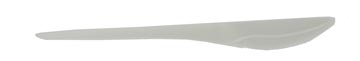 [TIM-87700] Mes herbruikbaar Conpax Folia CPLA 19cm wit (50)
