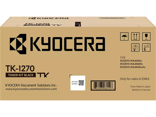 [KYO-TK1270] Toner Kyocera Ecosys TK1270 10.000 pag. BK