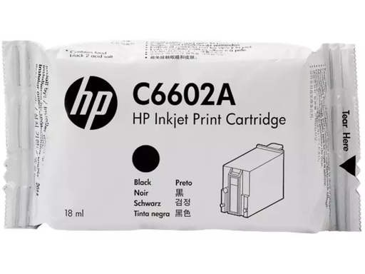 [HP-HPC6602A] Cartridge HP C6602A 1.0 Industriele inkt HC 7 Miljoen-Teken 18 ml BK