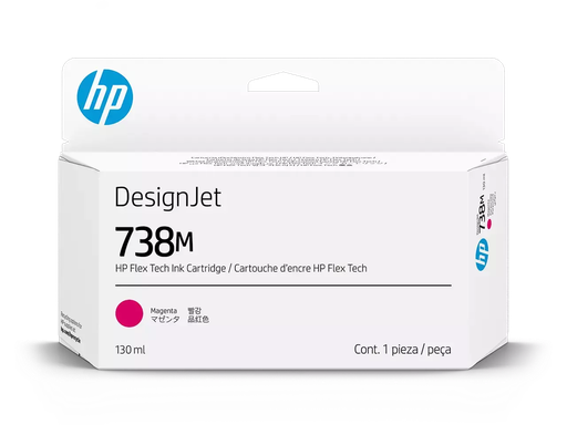 [HP-HPA24VNA] Cartridge HP DesignJet 738M Flex Tech 130ml MAG