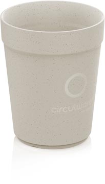 [TIM-34052] Drinkbeker Conpax Circulware PP 300ml beige (24)