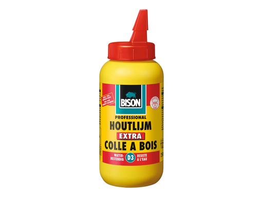 [TIM-1339050] Houtlijm Bison Extra flacon 250g wit