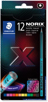 [TIM-186C12] Kleurpotlood Staedtler Norix assorti (12)