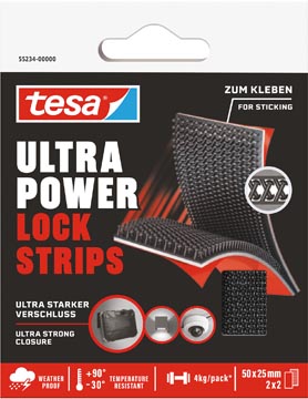 [TIM-5523400] Strips Tesa Ultra Power Lock Strips 25x50mm (2x2)