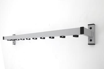 [TIM-VB01604] Wandgarderobe kapstok V-part Safe 10 haken