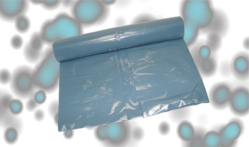 [OND-O007009B] Vuilniszakken Koala LDPE 90x110cm 130L 70µ blauw (10)