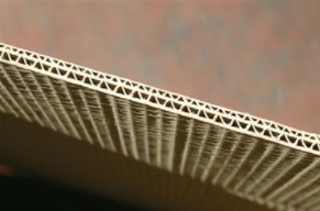 [VER-DOOS73] Vouwdoos dubbele golf 250x180x140mm bruin (20)